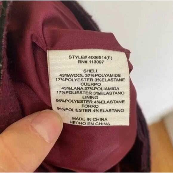 NWT Adria Moss Stirrup Stretch Wool Blend Pants 10 - Picture 7 of 9